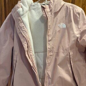 TNF Girls’ Warm Antora Rain Jacket The North Face XXL